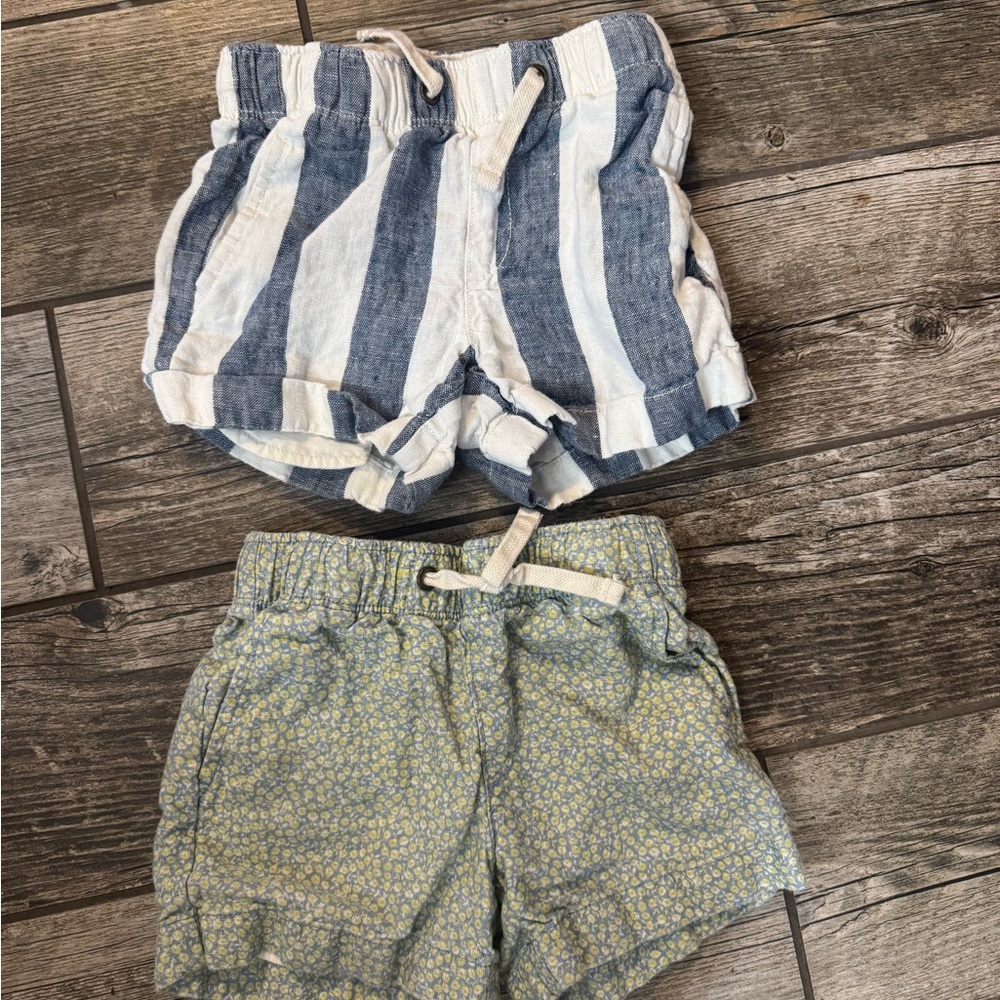 Crewcuts toddler shorts pair